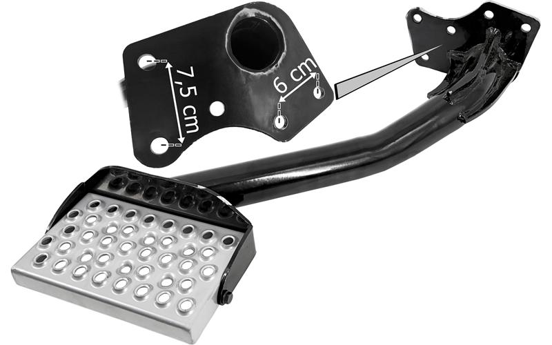 Basamak Demiri Komple TGA Şantiye Sağ | OEM 81416155076