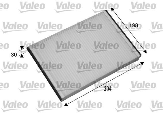 Polen Filtresi (Delphi Tipi) Astra G Astra H Zafira A | VALEO 698874 | OEM 6808606 6808606 13175553 13175553