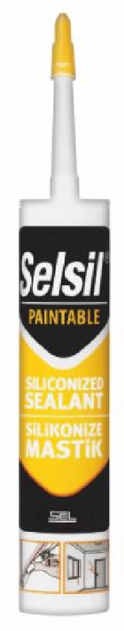 Silikonize Mastik Akrilik Beyaz 500ml Çekomastik