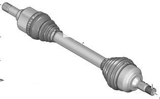 Aks Sol Komple P207 P208 P308 P2008 P3008 P5008 DS3 C3 3 C3 Picasso C4 2 DS4 (Dis Freze: 25, Ic Freze: 24, Boy: 625 Mm) DV6C EP6CDT DV6DTED Mc Snazuman | GSP 304941 | OEM 3272PZ 3272QA