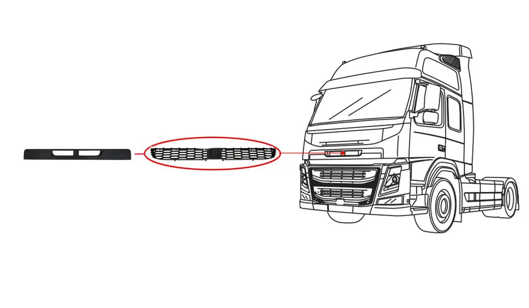Radyatör Izgarası Volvo Fm 4 | OEM 84167413