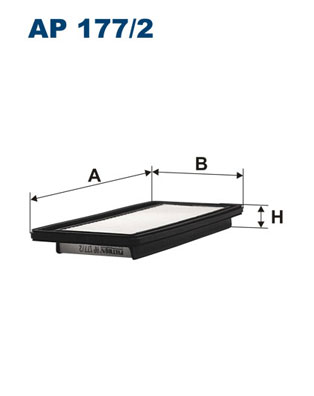 Hava Filtresi Atos 03 / 01> | FILTRON AP 177/2 | OEM 28113-02510