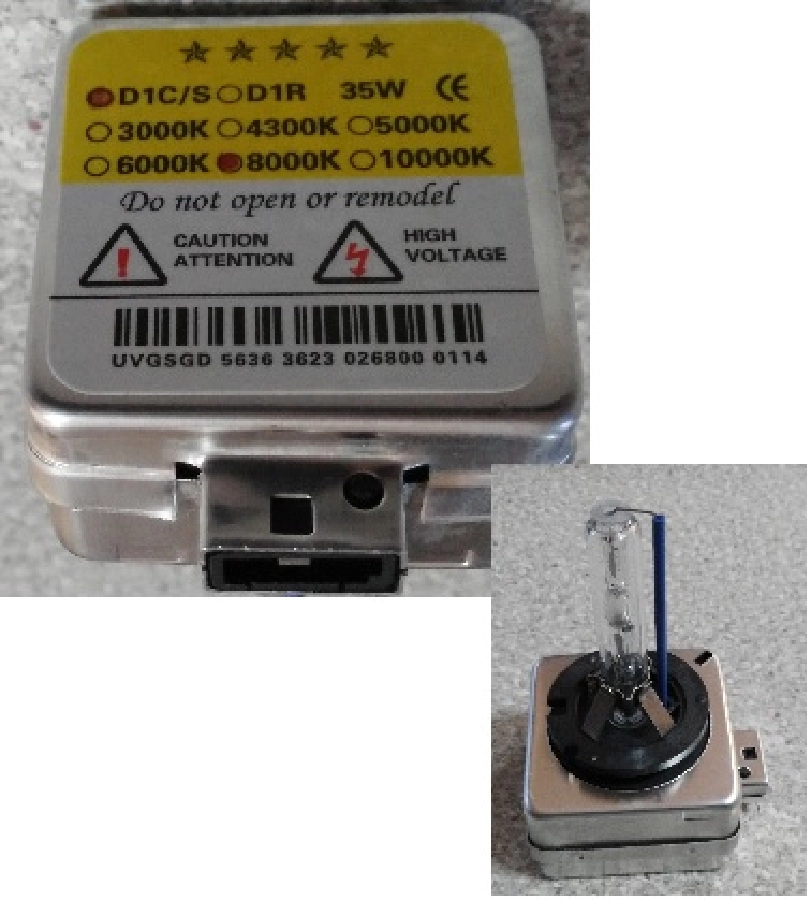 Ampul - Xenon D1S 6000K | OEM 400-71