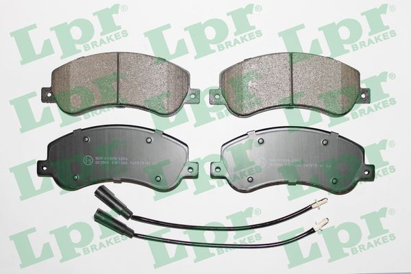 On Fren Balatasi Transit V347 06/-> V347 155PS A,Ceker 11/-> VW Amarok 2,0TDI 10-> Fisli | LPR 05P1260 | OEM 6C11 2K021 AB 2H0698151A