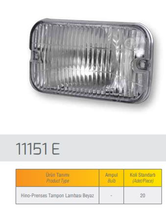 Isaret Lambasi 24V (Side Marker) Turuncu Kablolu Ledli | FARBA 13426E | OEM 16090010 BMB0001102 D3601003R0