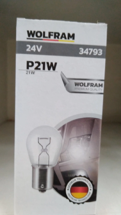 Ampul 24V P21W 21W BA15s 93 Ampul | OEM 34793