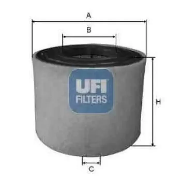 Hava Filtresi A6 2,0 Hibrit 2,0TDI / 2,0TFSI 11> | UFI 27.A54.00 | OEM 4G0133843H 4G0133843K