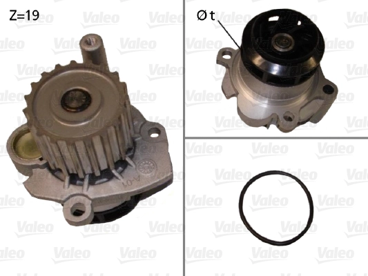 Devirdaim Cordoba Fabia Polo 1.9 TDI 99>07 | VALEO 506701 | OEM 045121011G 045121011G 045121011J 045121011J