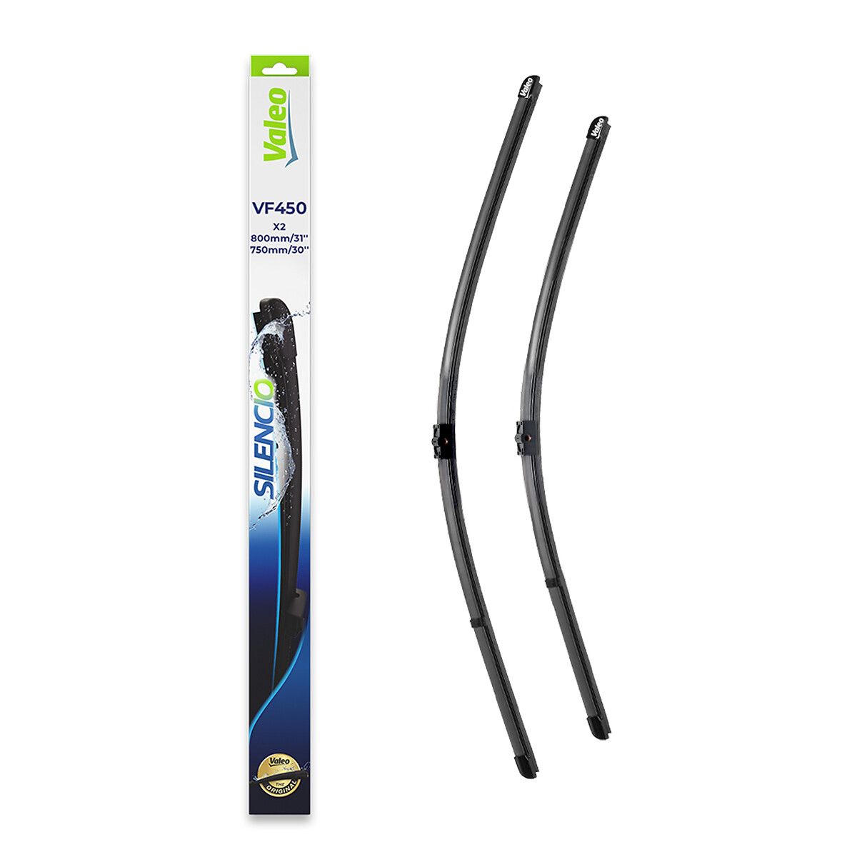 Silecek Supurgesi (Sag / Sol) Flat Blade (Boy: 800 / 750MM) C4 Picasso 06> | VALEO 574395 | OEM 1609882780 1609882780 6426PC 6426PE 6426PC 6426PE