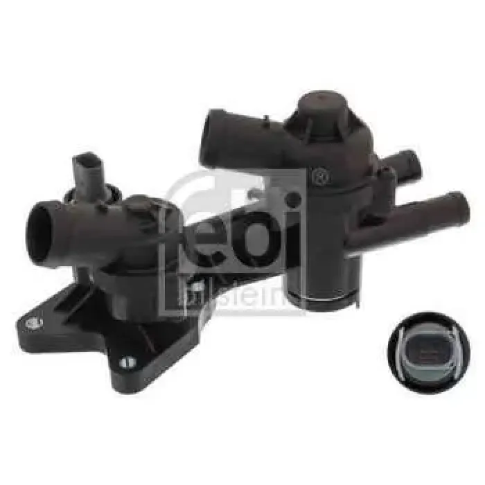Termostat Yuvasi Komple Golf V Jetta Octavia Passat 1.6FSI Blf Blp Bag | FEBI 45081 | OEM 03C121111H