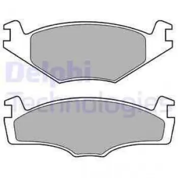 On Fren Balatasi Cordoba Ibiza Toledo Golf 2 Golf 3 Passat 3 Vento Scirocco 2 | DELPHI LP421 | OEM 171698151G 1H0698151 191698151H