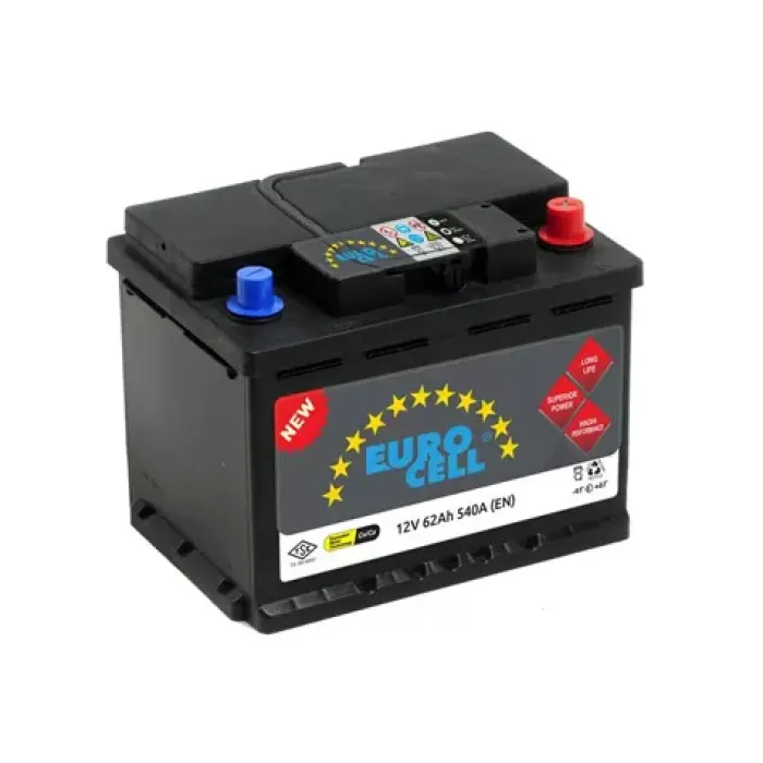 Aku 12V 60 Ah L2B (242×175×175) Alcak | EUROCELL 8699325602090