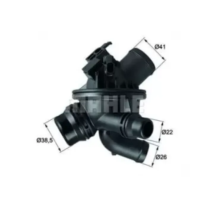 Termostat BMW F01 F02 F03 F04 N52 N53N | MAHLE TM2197 | OEM 11537580627