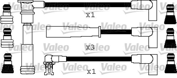 Buji+Bobin Kablosu Safrane (92>) | VALEO 346227 | OEM 7700853260 7700853260 7700854824 7700854824