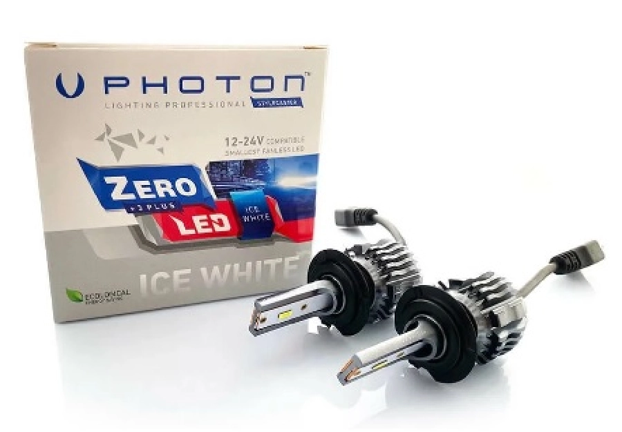 LED Far Ampulü Zero H7 + 3 Plus Fansız LED 12V-24V | OEM ZR3727