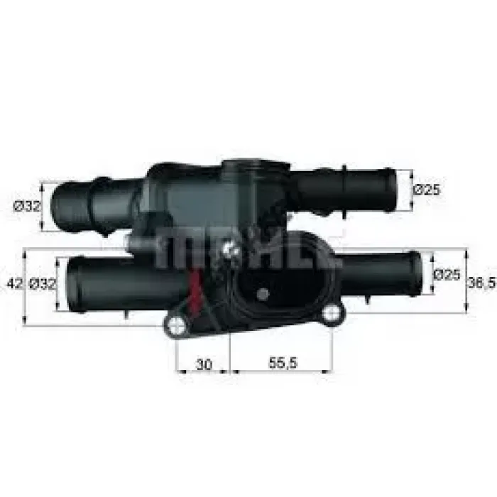 Termostat 105° Otomatik Golf 4 98>06 Bora 99>05 A3 97>03 Octavia 01>11 1.6 Bfq | MAHLE TM2105 | OEM 06A121111A