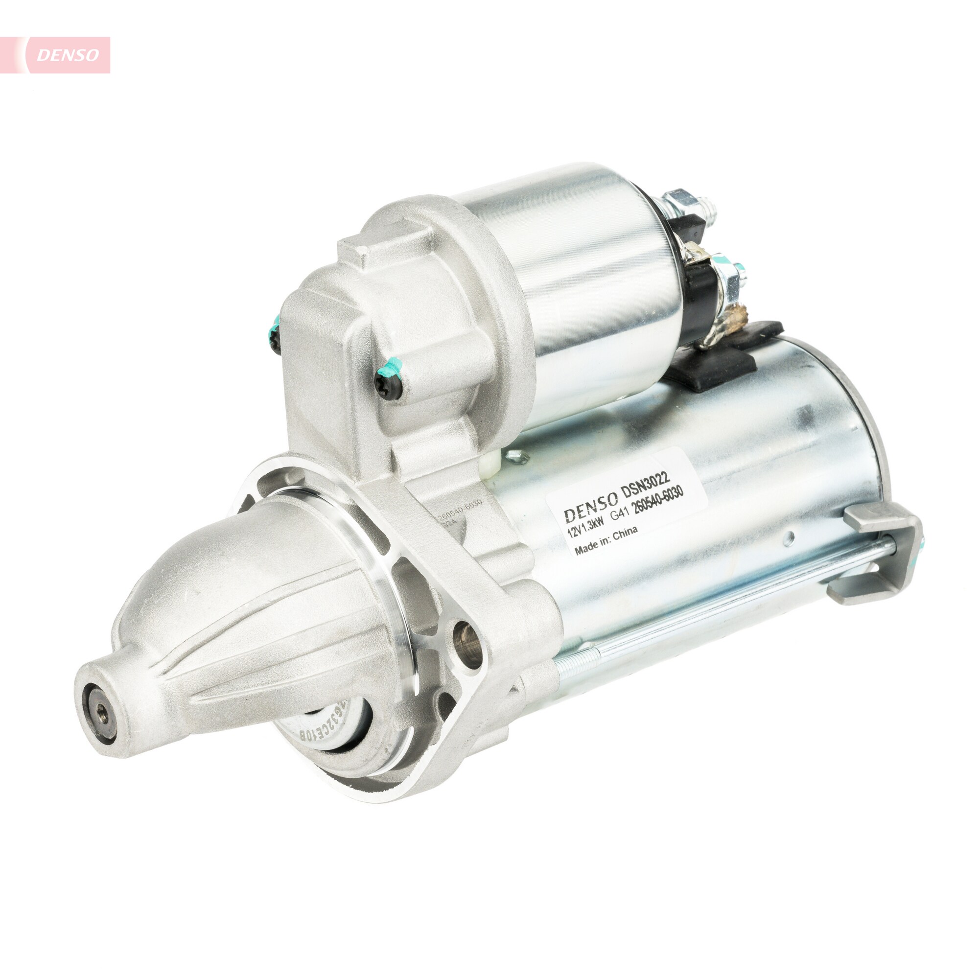 Mars Motoru 12V 9 Dis 1,3KW Doblo Fiorino Idea Panda Punto Fiat 500 1,3D Multijet / 1,9JTD Orjinal | DENSO DSN3022 | OEM 33353237 33353237 46823540 46823540
