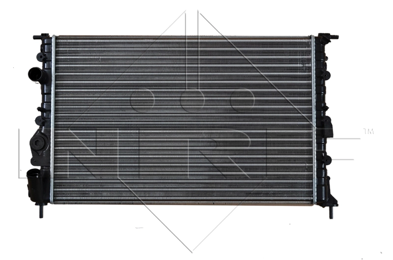 Motor Radyator Megane Scenic 1,4 / 1,6 / 1,9 / 2,0 Klimasiz (2 Sira Al+Pl Sistem) / (570×377,5×28) | NRF 58025 | OEM 7700838135 7701352604