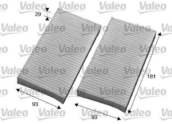 Polen Filtresi Civic VII 2001 2006 Hrv 1999 2006 Crv 2002 2006 | VALEO 715594 | OEM 08R79-S2H-600 08R79-S50-600 80291