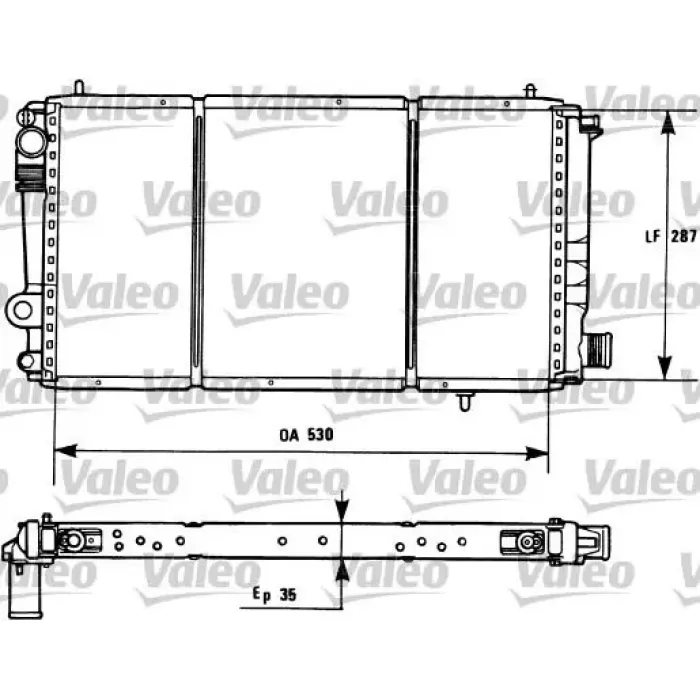 Motor Su Radyatoru C15 1,9D 95> | VALEO 731173 | OEM 1301Y2 1301Y2 1301Y3 1330K6 1301Y3 1330K6