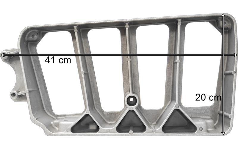 Basamak Braketi Alüminyum TGX Euro 6 Sol (Lıon) | OEM 81615110027