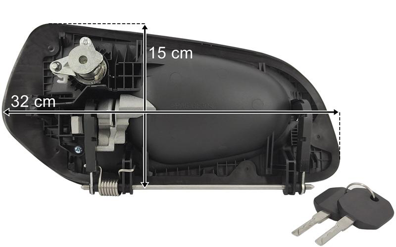 Kapı Dış Kolu Actros MP4, Arocs Sol (Kilitli) | OEM 9607230609