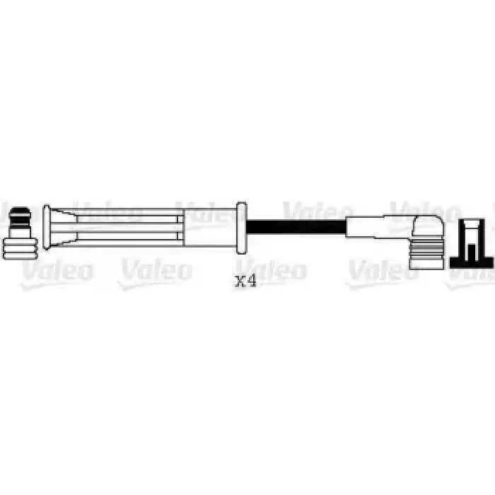 Buji Kablosu Clio Kangoo Logan Sandero Solenza 1,4 / 1,6 | VALEO 346094 | OEM 224404252R 224404252R 7700273826 8200943801 7700273826 8200943801