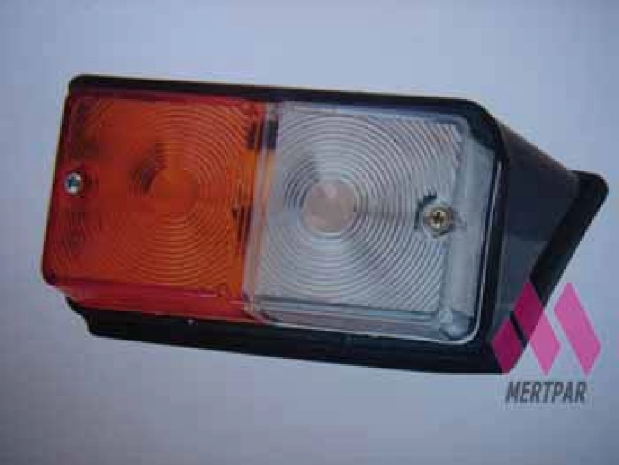 Sinyal Camı Çift Renk - Ford 3610-6610 | OEM 01002C