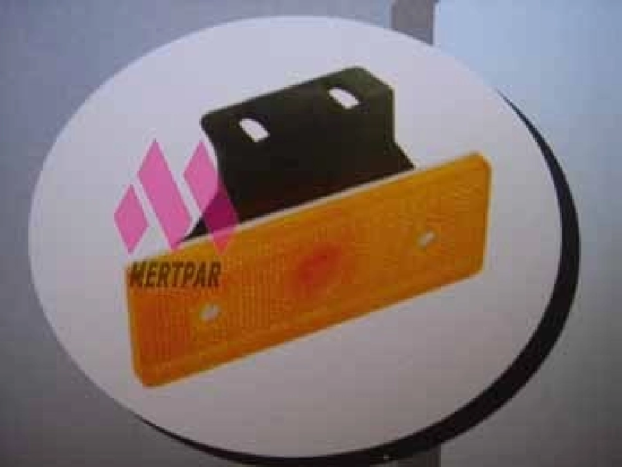 Marker Side Lamba (Kare) Sarı Kapalı Tip Dış Bağlantılı | OEM 3034M061Y30A