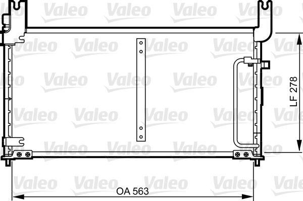 Klima Radyatoru Suzuki Baleno 95>02 | VALEO 814305 | OEM 9531060G41