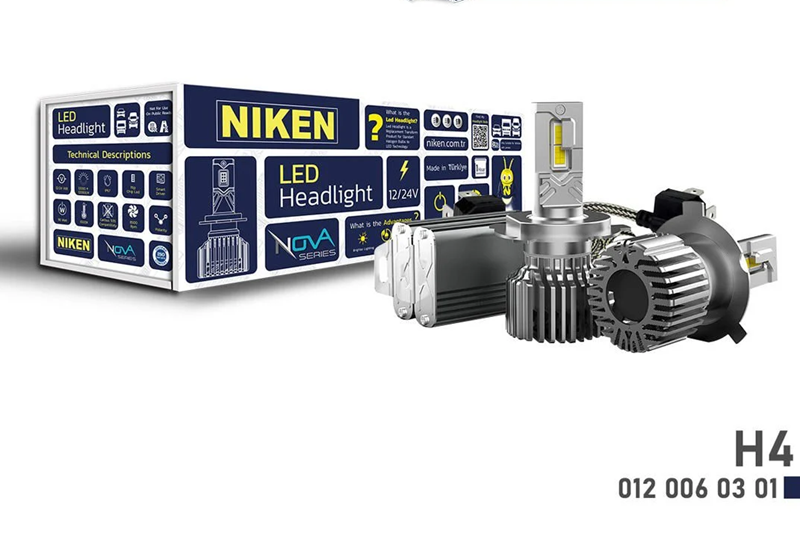 Niken LED Zenon Nova Serisi H4