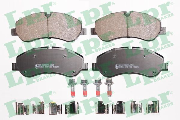 On Fren Balatasi Transit Custom V362-V363 12> (Arka Tek Teker) | LPR 05P1786 | OEM BK21 2K021 AC 2391870