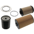 Yag-Yakit Filitre Seti Renault Trucks Midlum-Volvo Fl 2 Deutz-Fahr, Deutz, Otokar, Scania | FEBI 100338 | OEM 20998805S1 20998807S1 21380408S1 5001873327 20998805 21380408