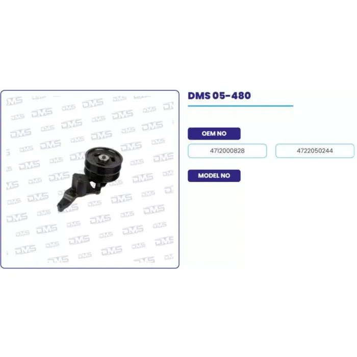 Fan Kayis Gergi Tasiyicisi Kasnaksiz (Skf) Mercedes Benz Arocs Euro 6 | DEMOSAN 05-480 | OEM 4722050244-4722002028-4712000828