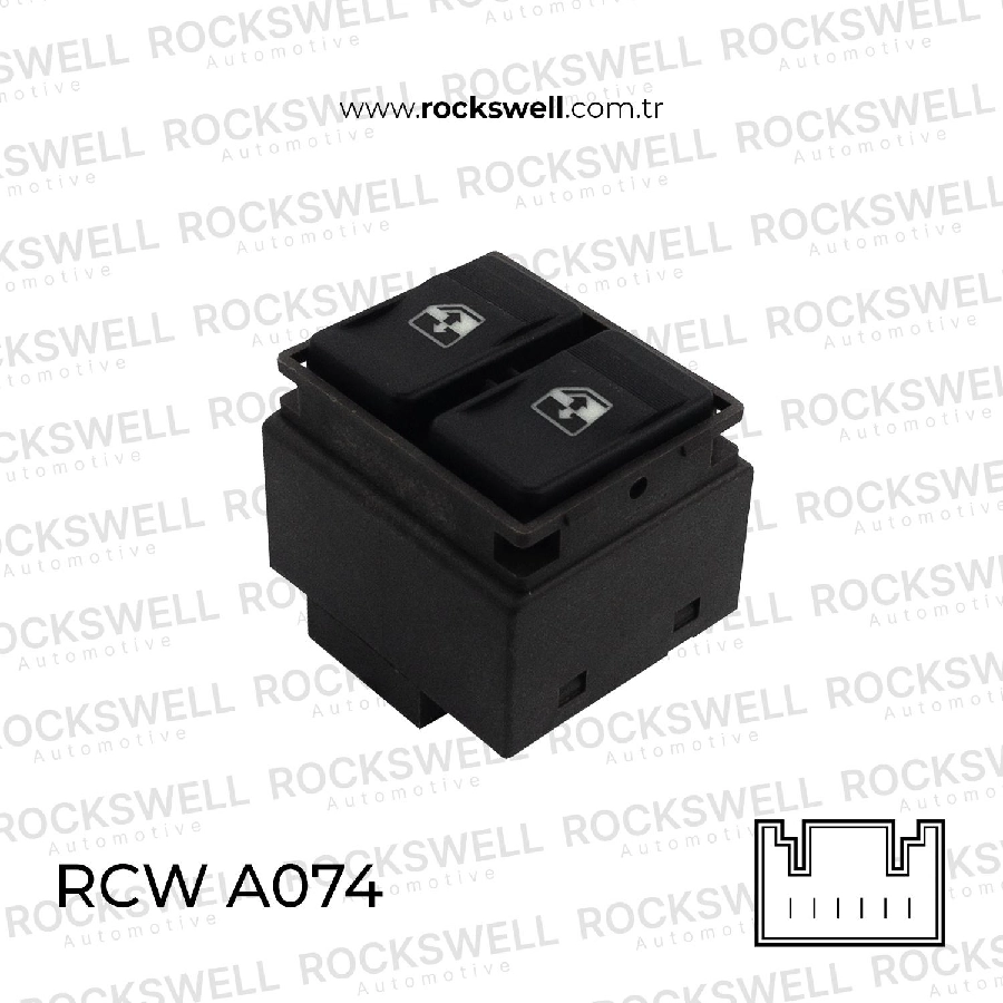 Cam Açma Kapama Anahtarı Sol Dogan SLX 6 Pin Tofas 90811400 | OEM RCWA074