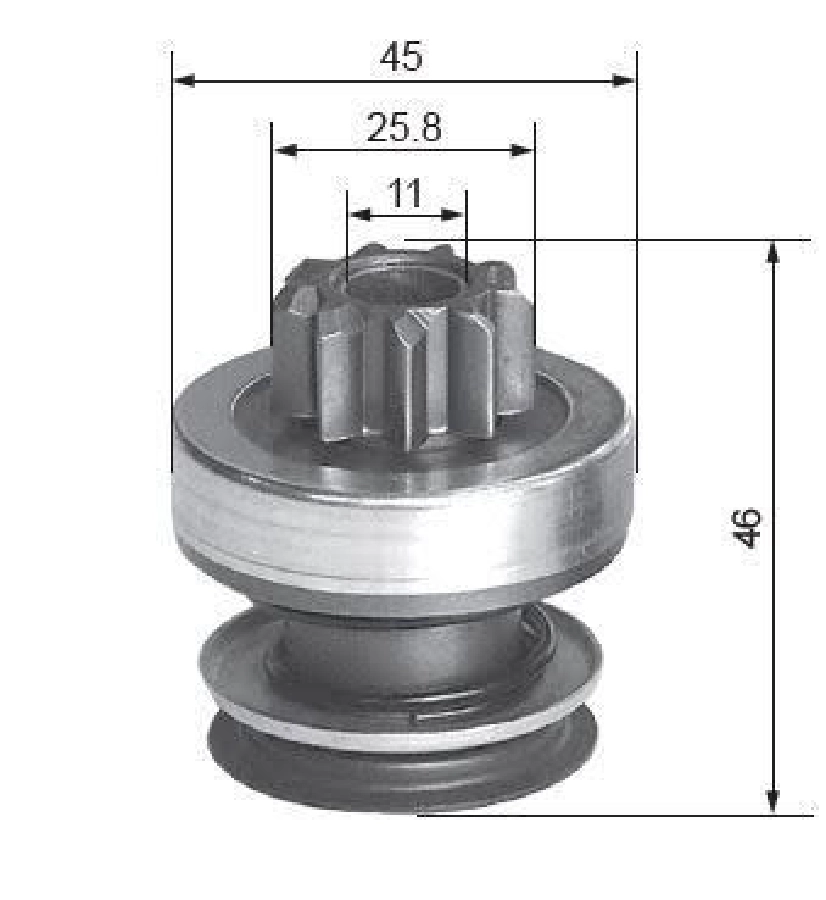 Mars Dişlisi 9 Dış Fiat Fiat Lancia Opel 1.3 M Jet (Zen 1641 Fm 50603) | OEM PRS-154437