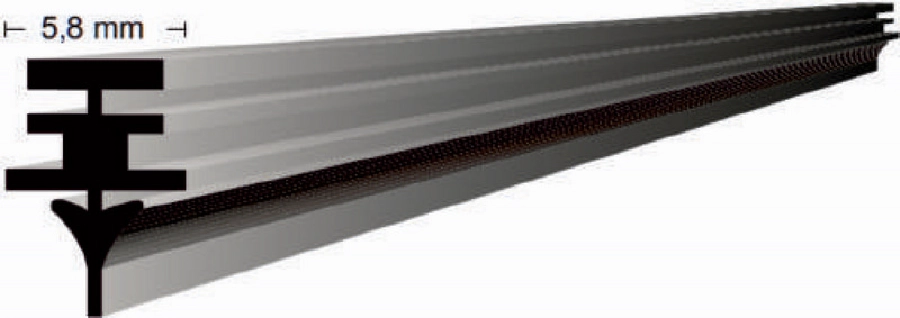 Silecek Lastiği İnce Telsız ( 10 Adet ) SLT5,8X700MM | OEM RLK27
