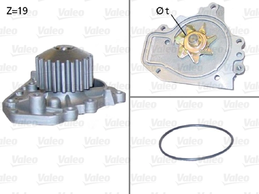Devirdaim Honda Crv 2.0 1995-2002 | VALEO 506894 | OEM 19200P75003 19200PT