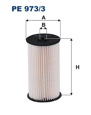 Yakit Filtresi (Mazot) Eos Golf VI VII Jetta Yeti Superb A3 Tt Caddy III Passat Tiguan Touran Leon Octavia Toledo III Altea XL 1.6 1.9 2.0 TDI | FILTRON PE 973/3 | OEM 3C0127400B 3C0127400B 3C0127400C 3C0127400D 3C0127400E 3C0127434 3C0127400D