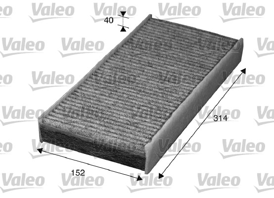 Polen Filtresi P407 C5 II C6 04 / 04> (Karbonlu) | VALEO 715570 | OEM 647904