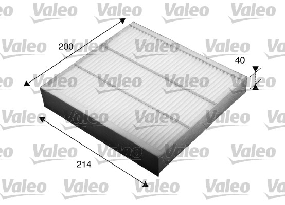 Polen Filtresi Alfa Romeo 159 Brera Spider | VALEO 715532 | OEM 52407563 52407563 77363370 77363481 77363370 77363481