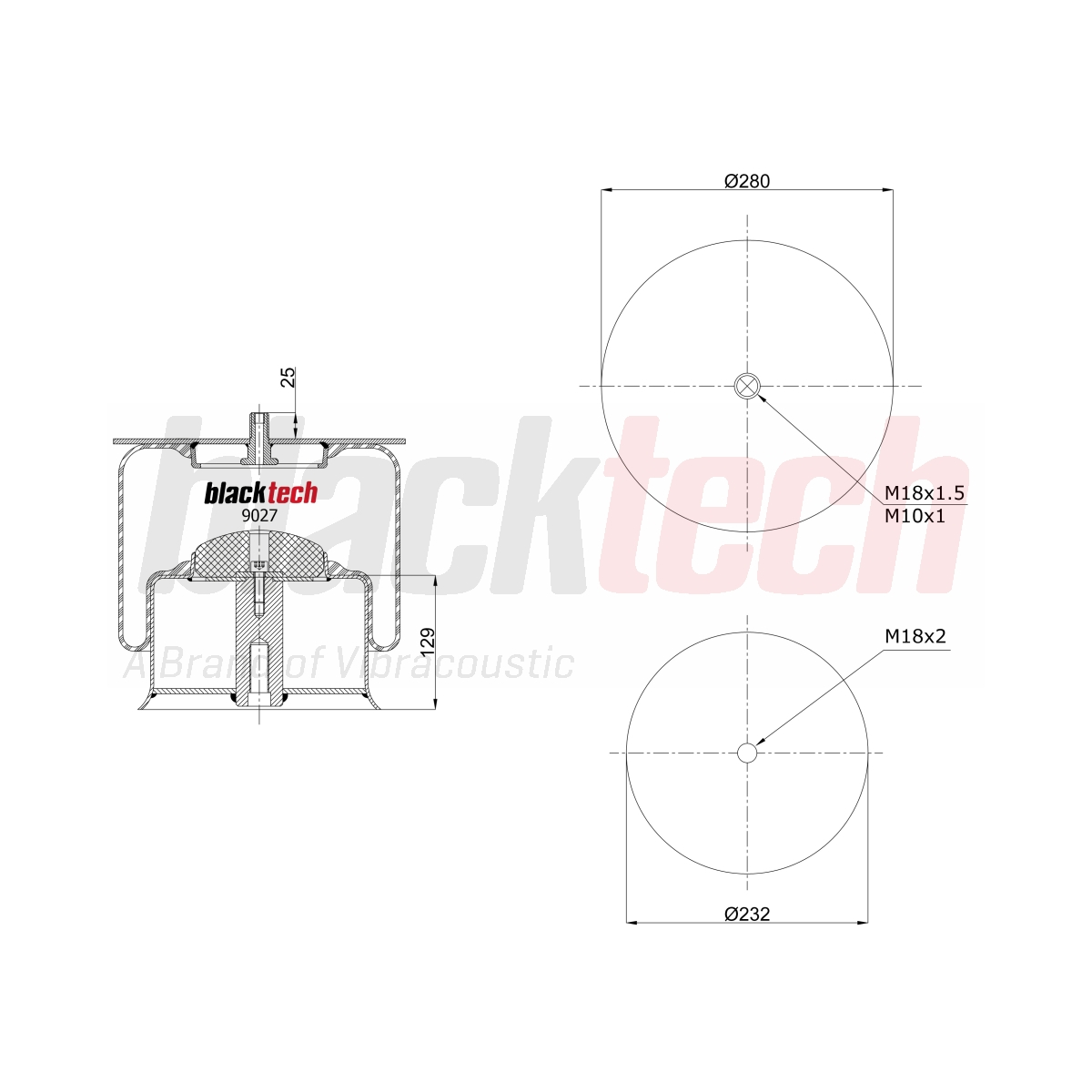 Körük Komple Metal Pistonlu MAN, Temsa Safir E6 | OEM 81436010126