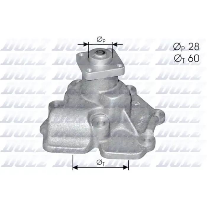 Devirdaim Komple Transit T15 / T12 91>01 2.5D 2.5TD | DOLZ F114 | OEM 914F 8501 AA 6193667