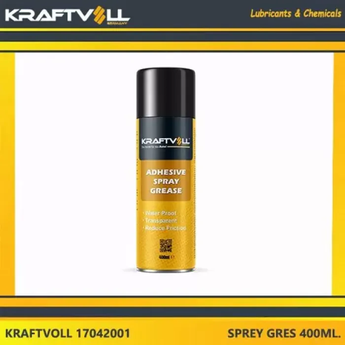 Sivi Gres Sprey 400ML. Seffaf | KRAFTVOLL 17042001