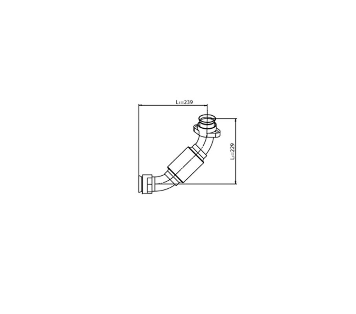 Egzoz Borusu Actros Y.m.sol | OEM A5411402903