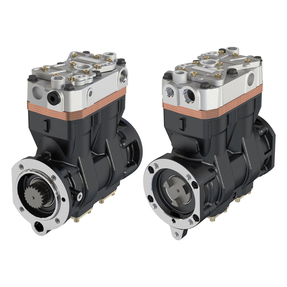 Hava Kompresör Çift Silindir Dislisiz Ism / Qsm / M11 Engine - Bmc Pro 1142 / Pro 1144 | A-TECH 646.01.1000 | OEM 5257958 3411777 LP4871 K035001N00