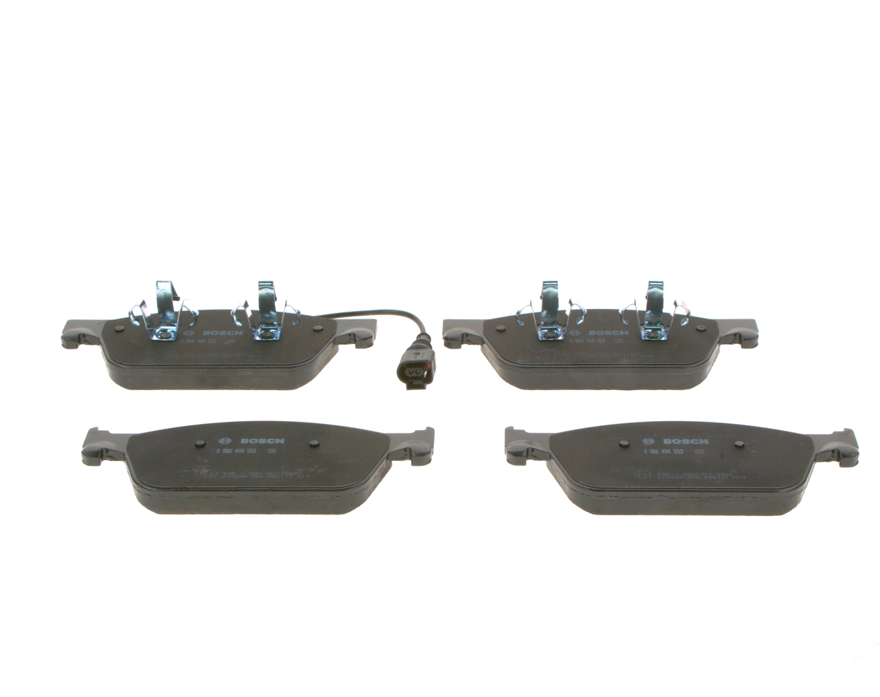 On Fren Balatasi Transporter T5 / T6 1.9 2.0TDI 03> | BOSCH 0986494553 | OEM 7E0698151 7E0698151B 7E0698151C