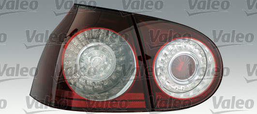 Stop Lambasi (Sol+Sag 4 Parça) Tuning Kit / Led Golf 5 | VALEO 043722 | OEM 1K0052204