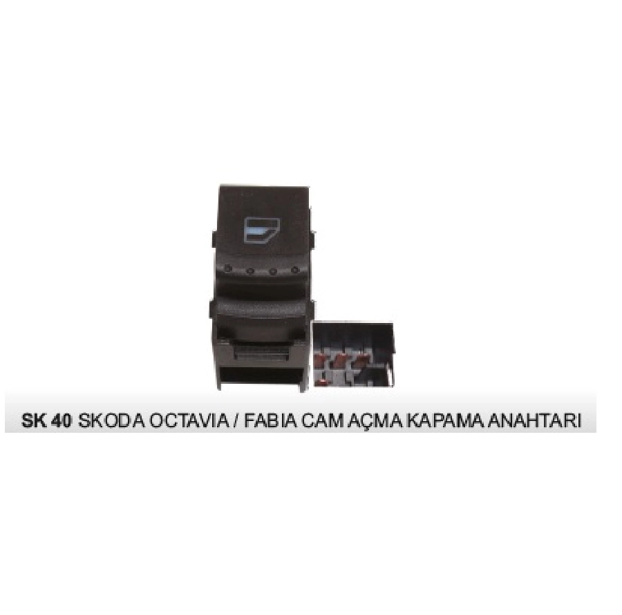 Cam Anahtarı Fabia 00-08 - - Tekli AN1404 | OEM 05381