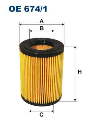 Yag Filtresi Accent 1,5 CRDI 2002 2005 Getz 1,5 CRDI 2002 2005 (3 Silindir) | FILTRON OE 674/1 | OEM 26320-27100 26320-27100 - 26310-27100 26310-27100